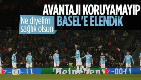 Trabzonspor, Basel’e kaybederek Konferans Ligi’ne veda etti