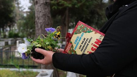 İnegöl Belediyesi’nden Ramazan Bayramı Arifesinde Mezarlıklarda Çiçekli Armağan