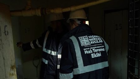 Avcılar Belediyesi’nden Sarsıntı Sonrası Süratli Tespit Çalışması