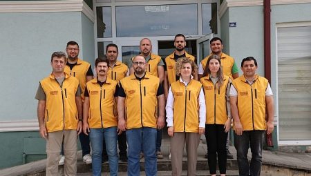 Betonun, asfaltın ve yerin kalitesi burada ölçülüyor