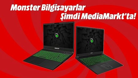 Monster oyun bilgisayarları MediaMarkt mağazalarında!