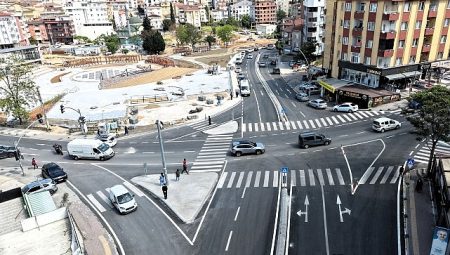 Çayırova’daki kavşakta Büyükşehir imzası