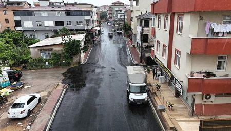 Darıca Mevlana Caddesi’nde üstyapı tamam