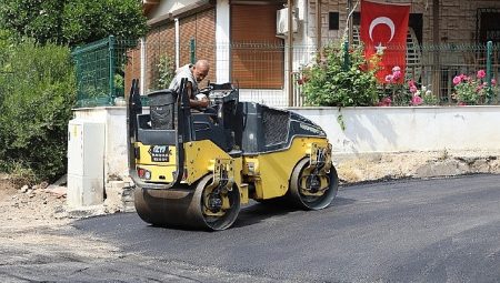 Maydonoz Koyu’nda Asfalt Çalışması